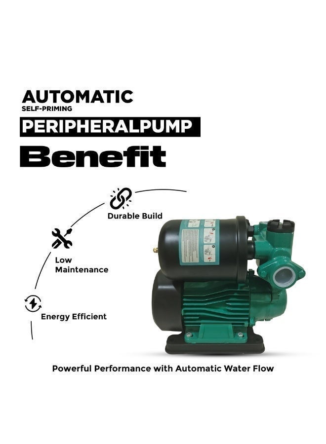 Hi Max Self Priming Water Pump, 400W Electric Pressure Booster, Garden Water Pump 0.5HP Centrifugal, Copper Motor Electric Water Pump for Home, Garden & Tank Transfer, water pressure pump for consistent flow and efficient water lifting in homes, gardens, and farms. - Image 4